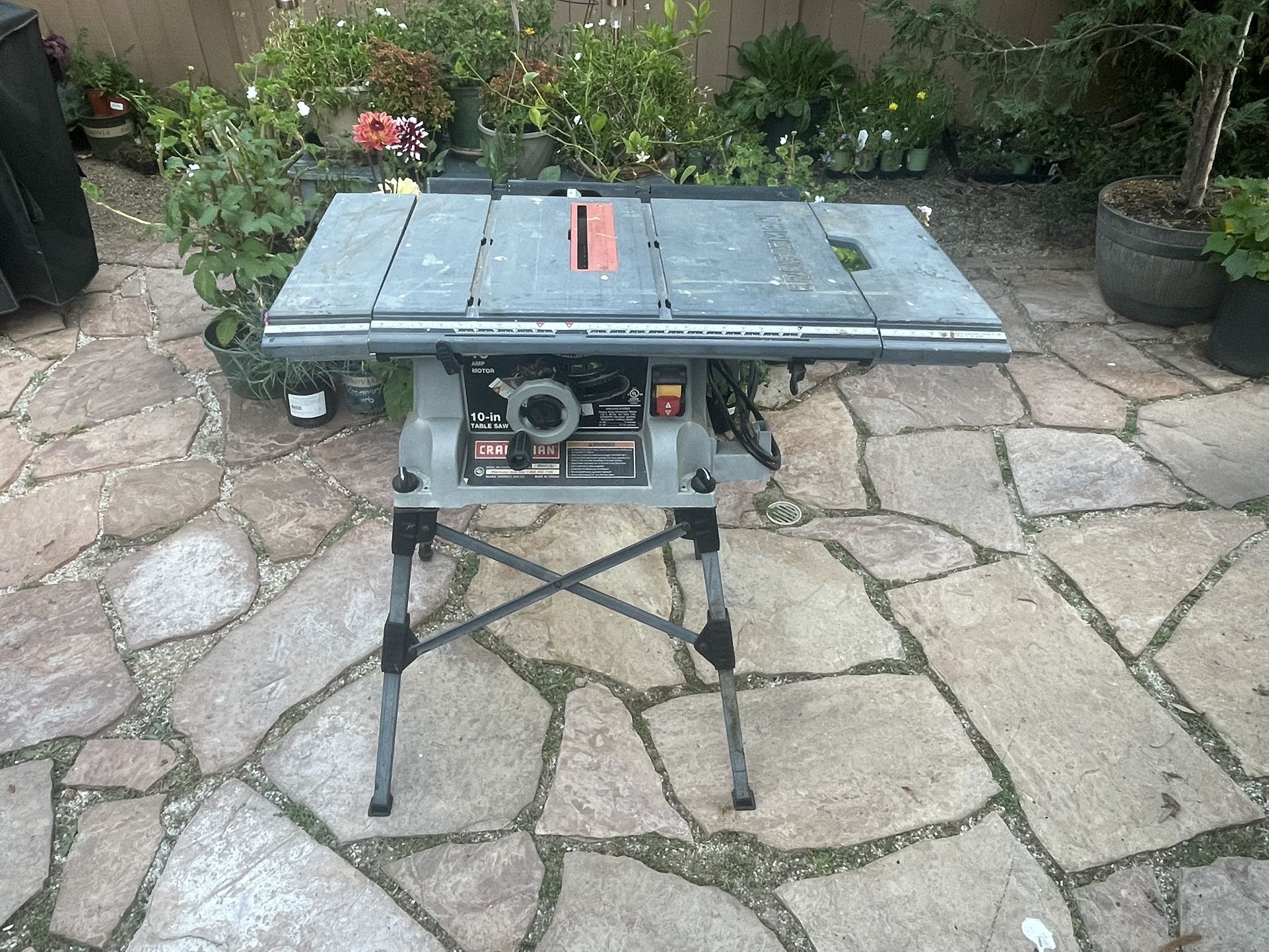 Craftsman Table Saw WITH Stand