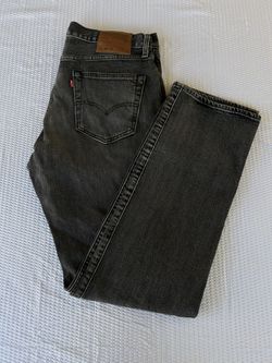 Levi’s 501 93’ Men’s Jeans 34x34 Gray Button Fly Straight Leg Denim