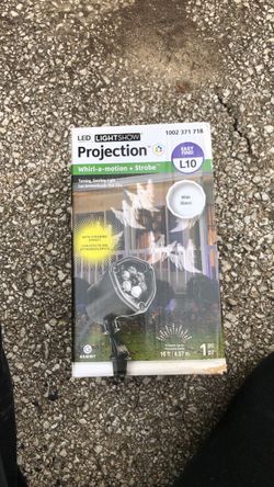 Halloween LED Ghost Projector
