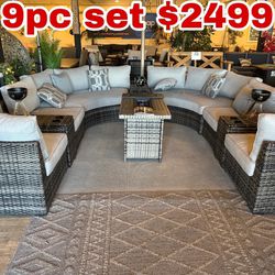 Beautiful Out Door Sectional One Sale $2499 