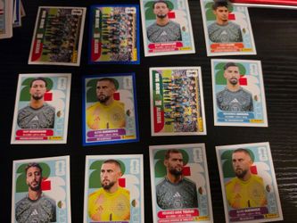 World cup panini stickers