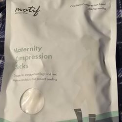 New Size L Maternity Compression Socks