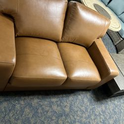 Leather Sofa Loveseat 