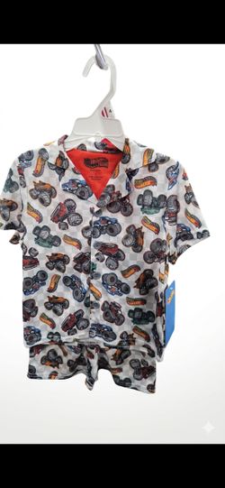 Monster jam pajamas set size 4