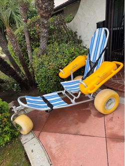 Beach wheelchair