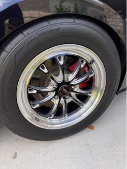 Weld wheels Belmont 5x114 17x10 rear drag pack