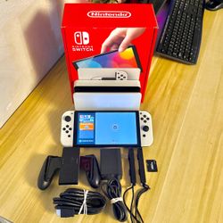 Nintendo Switch OLED with Box & Case