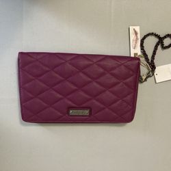 Burgundy Wristlet 