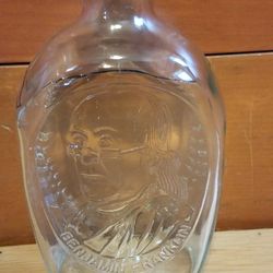 Vintage Log Cabin Syrup Bottle