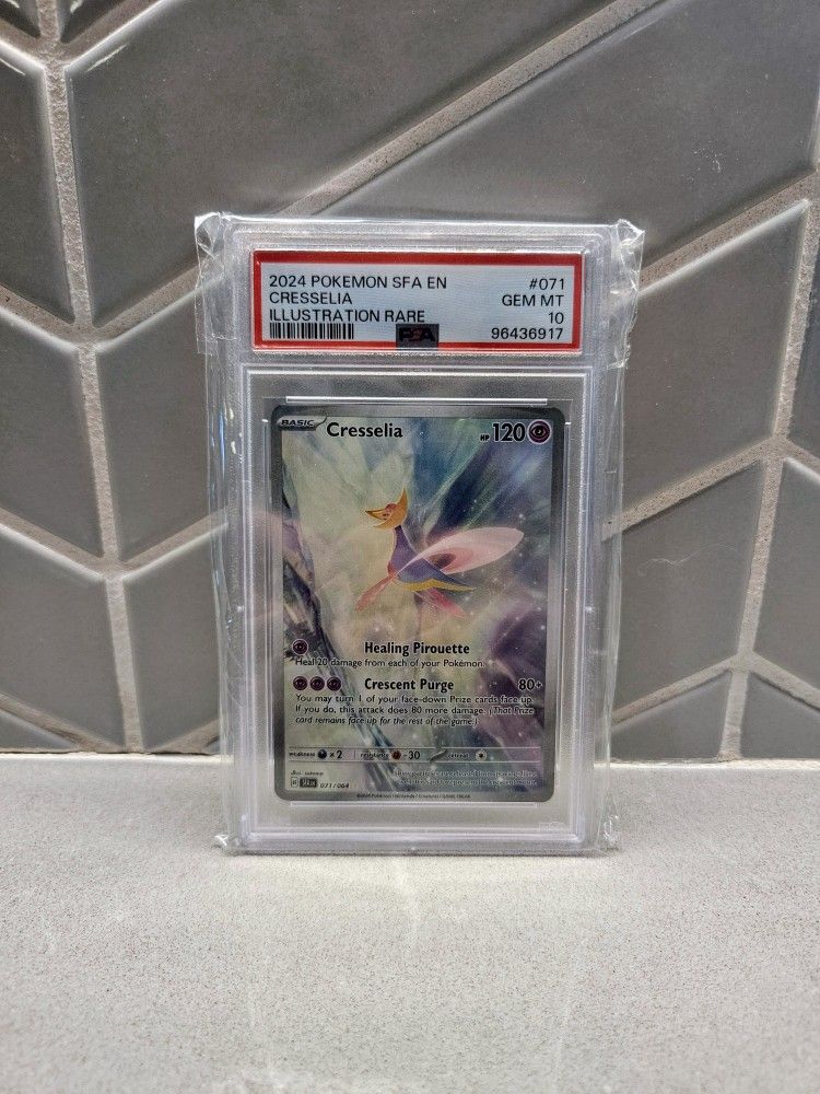 Pokemon Shrouded Fable Cresselia 071 PSA 10!