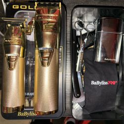 Gold Babyliss Pro FX Kit