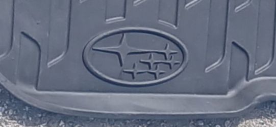 $60 OR BEST OFFER 2020-2025 SUBARU OEM GENUINE ALL WEATHER RUBBER FLOOR MATS