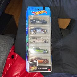 Hotwheels 5 Pack Nightburnerz