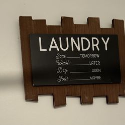 Laundry Decor 