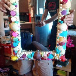 Artist Hand Crafted Custom Mirror