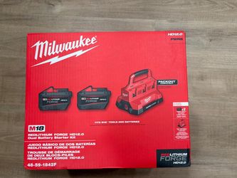 Milwaukee M18 REDLITHIUM FORGE HD12.0 Dual Battery Starter Kit