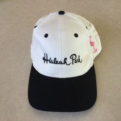 VINTAGE NEVER WORN HIALEAH BASEBALL CAP