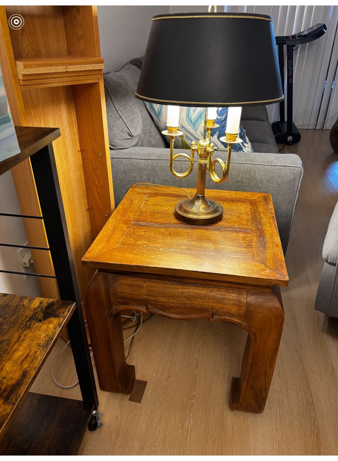 All Wood End Table
