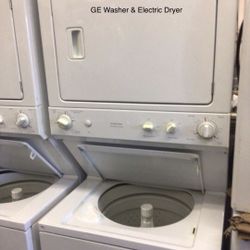 GE Combo Washer And Electric Dryer 