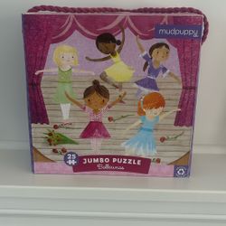 Mudpuppy Ballerinas Jumbo Puzzle