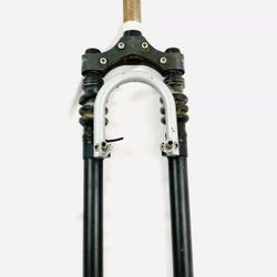 This is a vintage IRD mountain bike fork. This has a 1-1/8” threaded steerer that is a bit over 16.5cm long. The top 18mm is threaded.