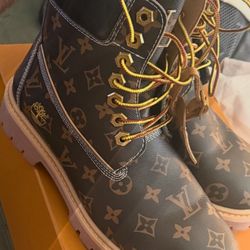 Louis Vuitton Timberland 6" High End Ankle Boot