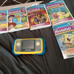 Kids Mobigo Video Game System Portable 