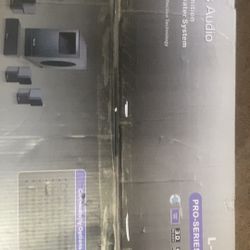 nexis audio high definition home theatre system(no receiver)