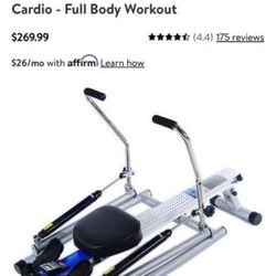 Orbital ROWING machine