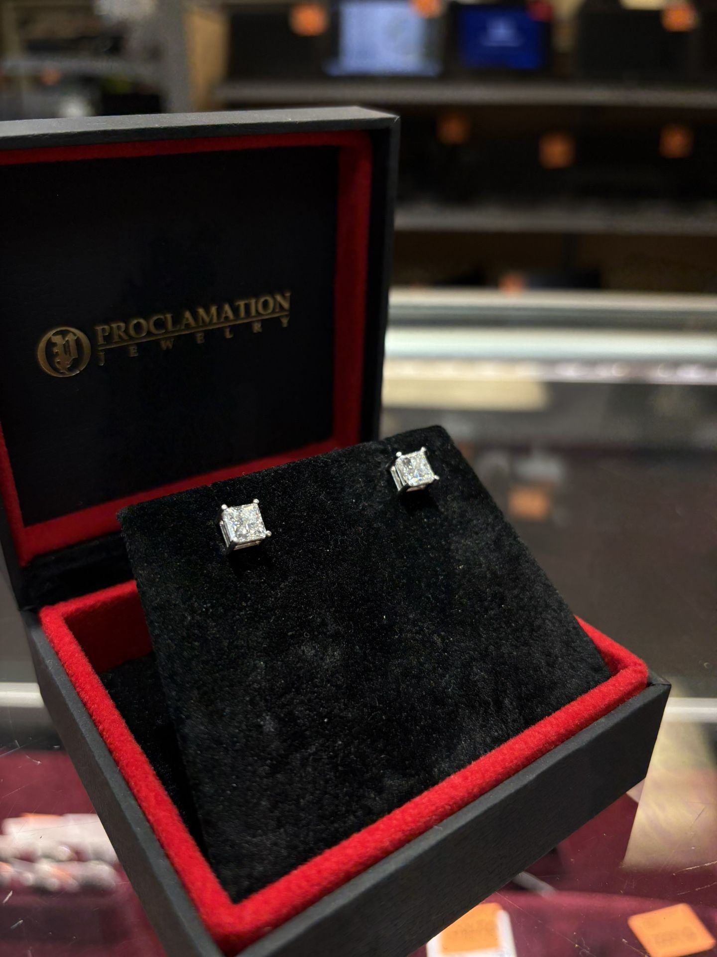 14k Diamond Earrings