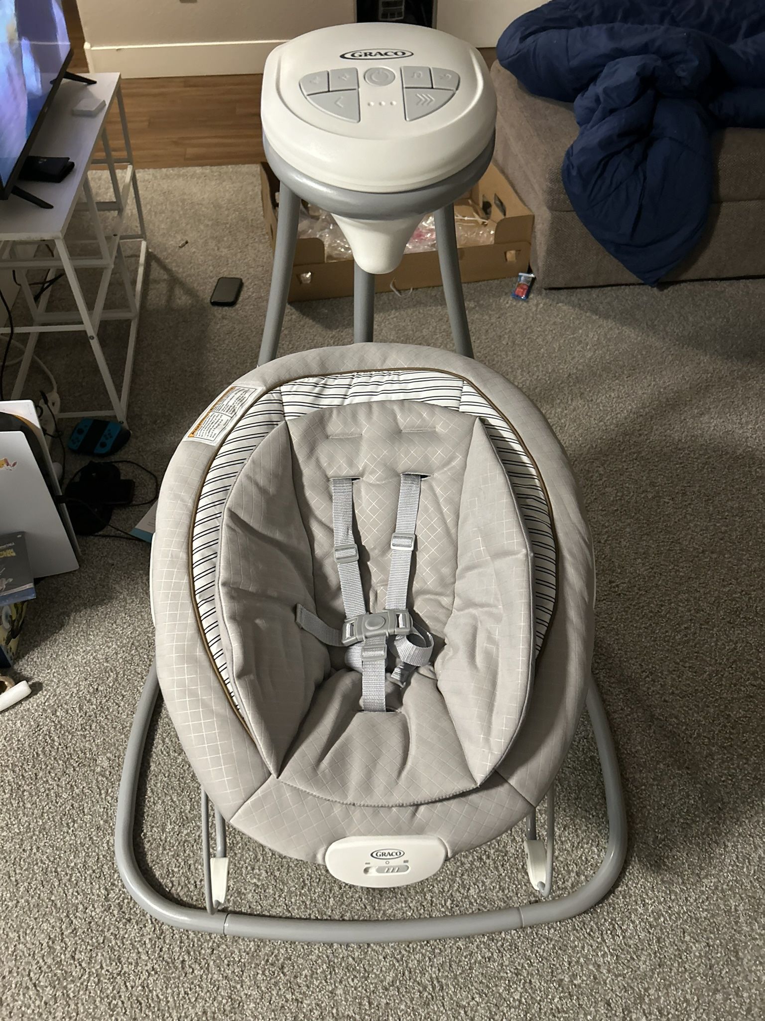 DuetConnect Deluxe Multi-Direction Baby Swing and Bouncer - Britton