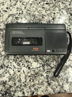 Optimus CTR-116 VOX Cassette Tape Recorder