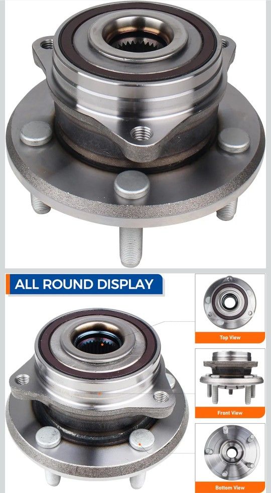 DODGE DURANGO/JEEP GRAND CHEROKEE FRONT WHEEL BEARING HUB ASSEMBLY SET