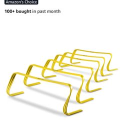SKLZ 6X Ultra Durable Agility Hurdles - for Athletes