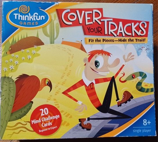 Cover Your Tracks Mind Challenge Game Travel Version New