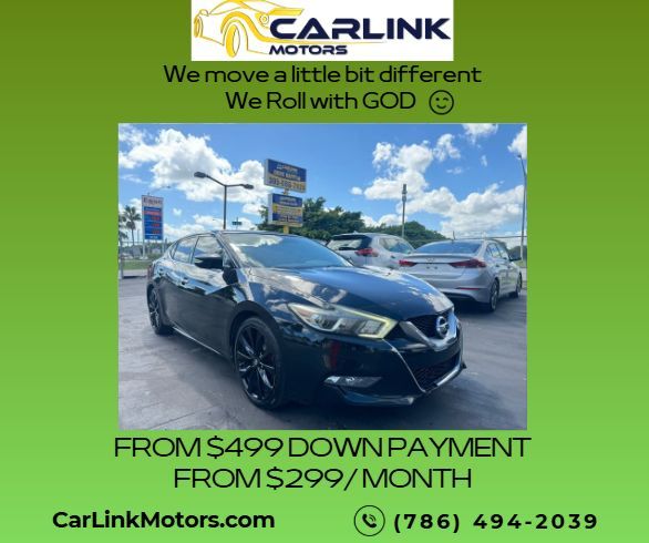 2017 NISSAN MAXIMA FROM $499 DOWN PAYMENT