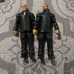 J&j Security Wrestling Action Figures