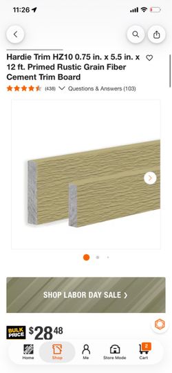 Hardie planks