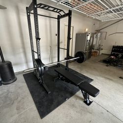 Vesta Fitness PR2000 | Adjustable Bench | 230lb Bumpers Olympic Weight | 7ft Olympic Barbell | Fitness | Gym Equipment | FREE DELIVERY 🚚 