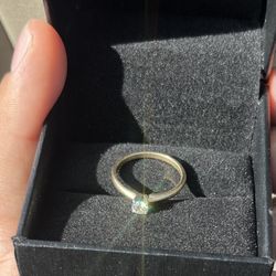 Yellow Gold Engagement Ring