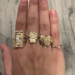 14K Solid Gold Rings – Variety of Style