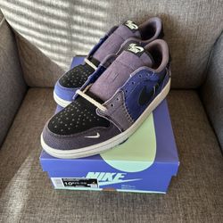Air Jordan 1 Retro Low OG Zion Williamson Voodoo Alternate Size 10.5 $195