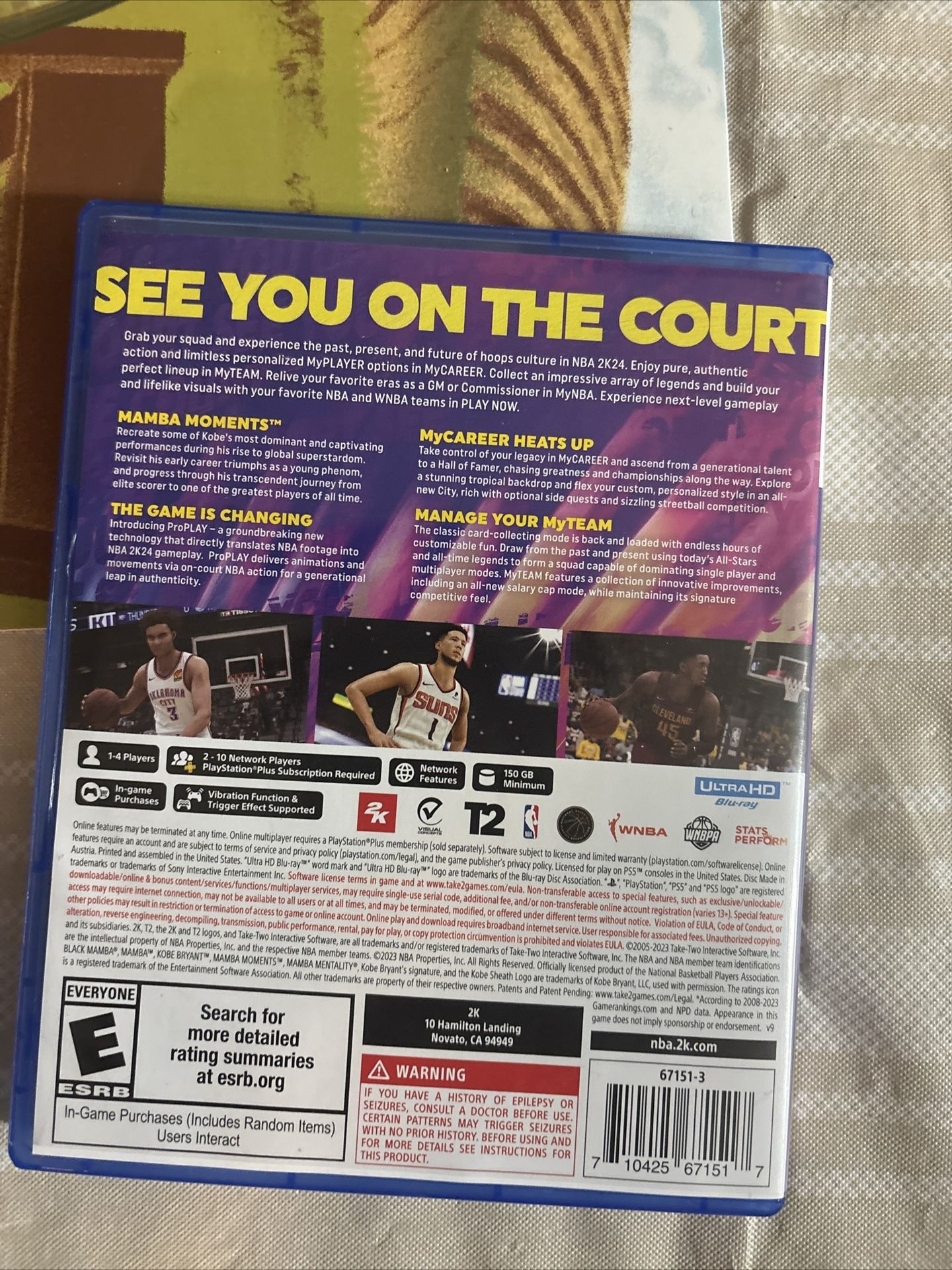 NBA 2k24 PS5 Edition