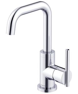 Single hole chrome faucet
