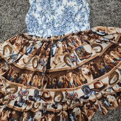 Cowgirl Dress 4t/5t