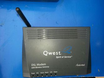 DSL Modem with wireless gateway