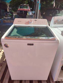 Maytag washer agitator style limited 30 day guarantee was
