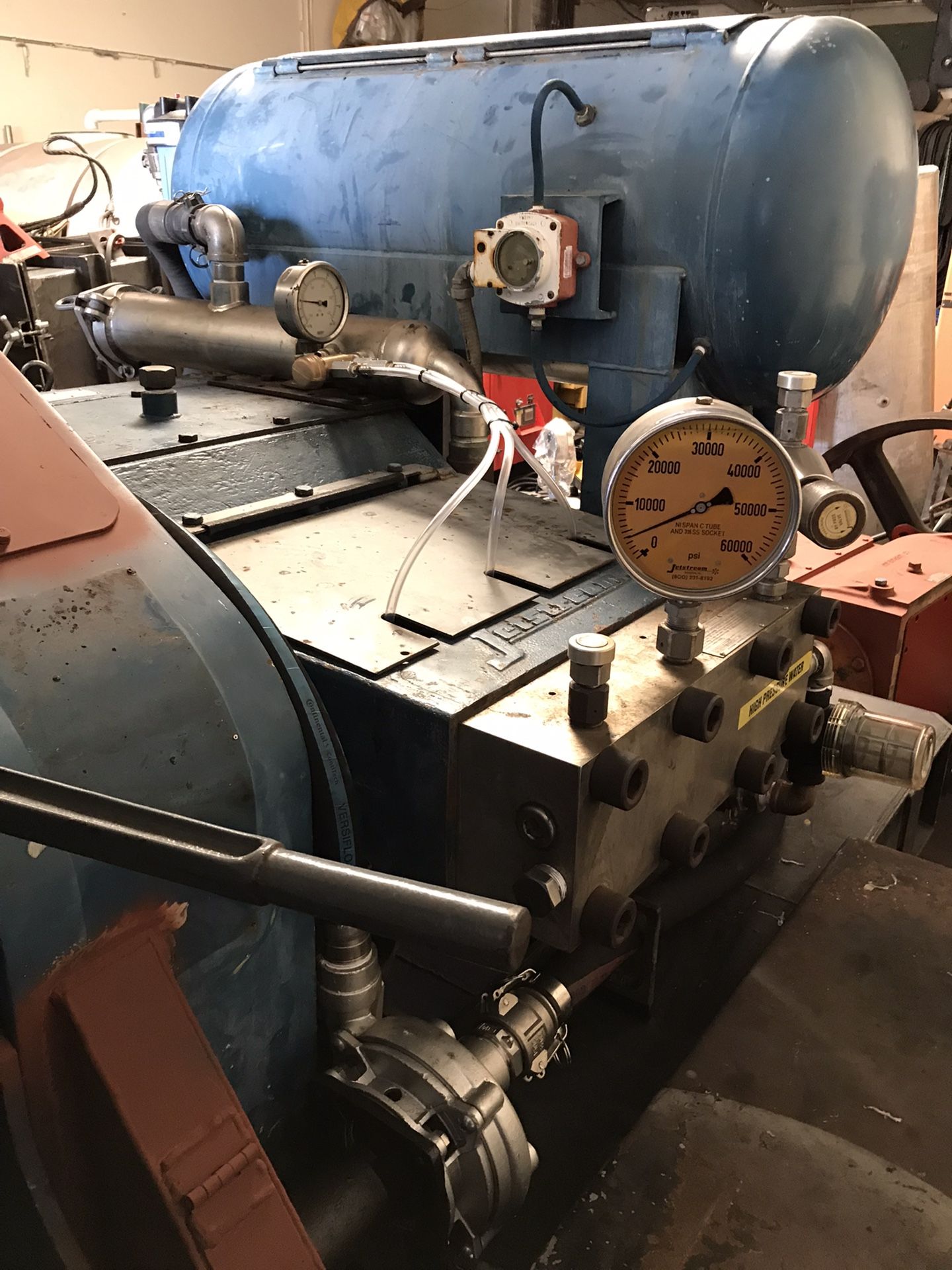 Jetstream model 3640 40.000 psi @6.7 gpm water blaster