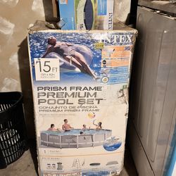 prism frame pool 15ft x 42