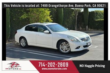 2012 INFINITI G